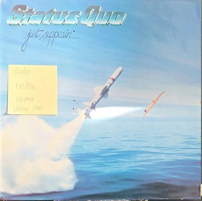 Status Quo Just Supposin' Vinyl Record EX/G+ 6302057 1980 - Image 1 of 2