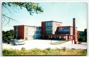 Postkarte Muscatine County Hospital Iowa IA UNP Chrom 50er Jahre - Bild 1 von 2