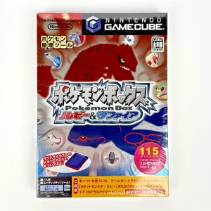Pokemon Rubí y Zafiro Nintendo Gamecube GC Japonés Sellado Versión Minorista - Imagen 1 de 6