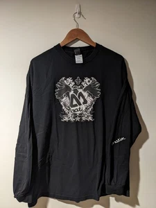 Vintage Y2K Matix Surf Boarding Style Black X-Large Long-Sleeve T-Shirt - Picture 1 of 8