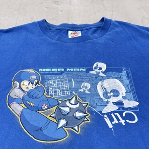 Camisa Vintage Megaman XL 2005 Azul Capcom Y2K Gaming - Imagen 1 de 6