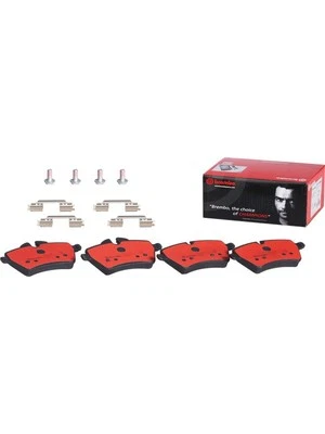 Brembo Ceramic Brake Pads fits BMW 1 Series 1.6 F20 116 i (P06051N) - image 1 of 4