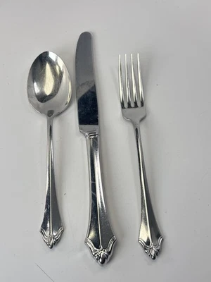 Oneida Community KENWOOD  Mixed Set Dinner Fork Soup Spoon Kni Glossy Stainless - Image 1 of 3
