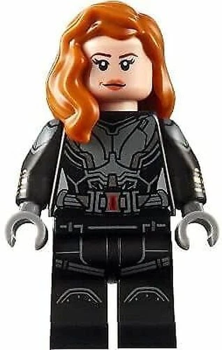 LEGO Marvel Super Heroes Minifigure Di Black Widow Con Braccia Stampate Da 76153 - Immagine 1 di 1