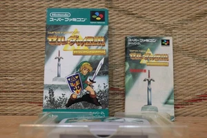 Zelda no Densetsu Legend Triforce w/box manual Nintendo Super Famicom SFC VG! - Picture 1 of 4