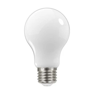 Satco 8.2w LED Bulb A19 Soft White Finish 2700K - 60w-equiv - Image 1 of 2