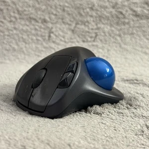 Logitech M570 Wireless Trackball Mouse W/ Receiver Dongle - Tested - Picture 1 of 12