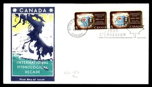 Mayfairstamps Canada FDC Earth Water Hydrological Decade First Day Cover aau_677 - Picture 1 of 2