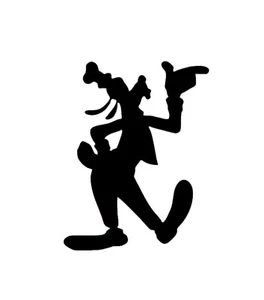 Vinyl Decal for Window - Goofy Silhouette (Disney) - Picture 1 of 3