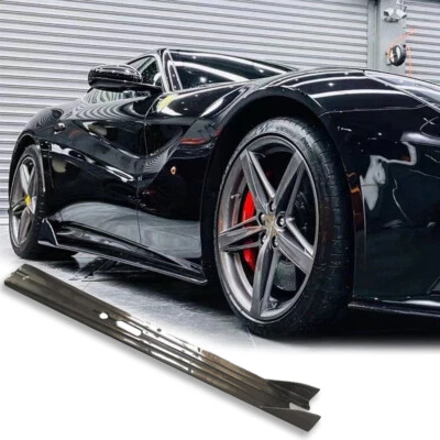 Удлинитель разделитель отделки боковой юбки из настоящего углеродного волокна для Ferrari F12 Berlinetta  - Изображение 1 из 4