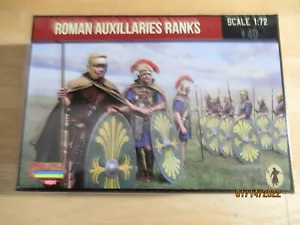 Strelets-M #M124 Roman Auxiliaries Ranks (Ancient) 1/72nd 40 Figure in Gray - Picture 1 of 2