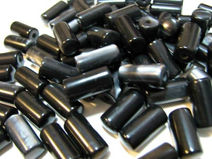 Accordion Bass Buttons Pistons Black Pearl 7.5x15 mm - Picture 1 of 3