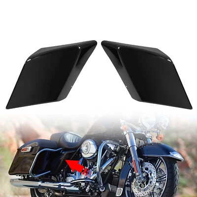 Stretched Extended Side Covers Panels For Harley Touring Road Street Glide 89-13 - Image 1 of 4
