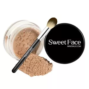 Sweet Face Minerals Concealer with Brush - Picture 1 of 22