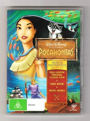 Pocahontas DVD Musical Masterpiece Edition Disney - Very Good - image 1 of 2