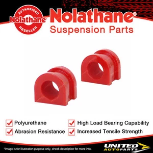 Nolathane Front Sway Bar Mount Bush 27mm for Ford Territory SX SY 4.0L SUV 04-11 - Picture 1 of 3