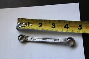 Tru Fit 2001 7/16in. & 3/8in. Off Set Box End Wrench USA Hand Tool - Picture 1 of 6