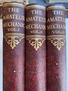 The Amateur Mechanic Vol I II III Waverley Book Co Hardcover - Picture 1 of 11