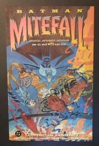 Batman 1994: Arte promocional Mitefall "Knightfall, Knightquest..." - Página de anuncio/anuncio impreso - Imagen 1 de 1