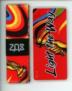 Pulsera mediana ZOX con correa plateada LIGHT THE WAY con tarjeta reversible - Imagen 1 de 2