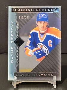 2021-22 UD Black Diamond Legends Wayne Gretzky #BDL-WG #/249 HOF - Picture 1 of 2