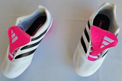 Fußballschuhe Jugend Größe 1,5 weiß schwarz Adidas Predator Precision.3 FG ID6792 - Bild 1 von 4