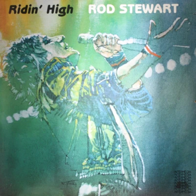 ROD STEWART Ridin' High - NEW SEALED 1981 Vinyl LP Record Blues Rock Riding 5080 - Image 1 of 2