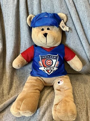 MLB Chicago Cubs Good Stuff 20” Teddy Plush Bear - Image 1 of 4