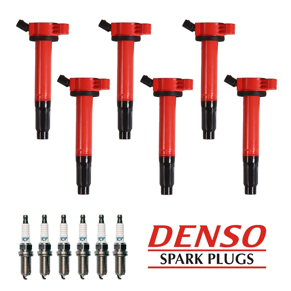 Energy Ignition Coil & Denso Iridium Spark Plug for 2007-2015 Lexus RX350 UF487 - Image 1 of 4