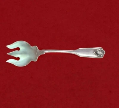 Fiddle Shell by Frank Smith Sterling Silver Ice Cream Fork Chantilly Custom Made - Image 1 of 2