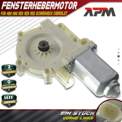 Fensterhebermotor Vorne Links 2-Polig für MINI R50 R52 R53 Cooper One 2/3-Türen - Bild 1 von 4
