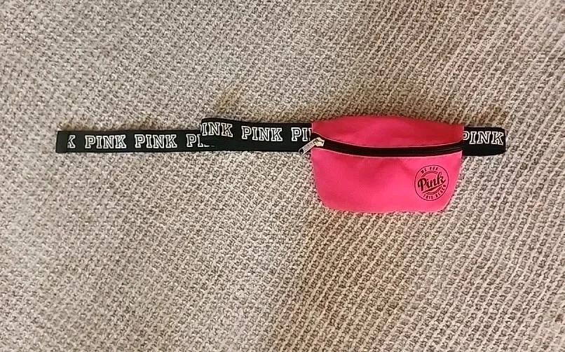 Riñonera ROSA by Victoria’s Secret Cintura Cinturón Bolso Cartera Pequeño Viaje Correr Foto 1 de 1
