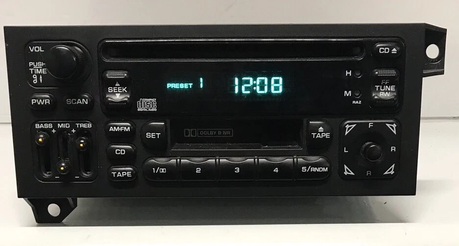 84-02 Radio Dodge Chrysler Jeep Caravan CD FM P04704383 Controles Volante Foto 1 de 4