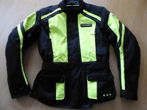 Motorradjacke aus Textil Cycle Spirit mit Neon für Herren, S-M + Protektoren!! - Bild 1 von 10