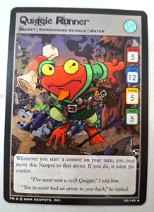 2004 Neopets TCG: Battle for Meridell - Quiggle Runner 52/140 M-628 - Picture 1 of 2