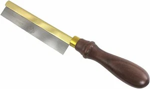 Sierra de afeitar Thomas Flinn Pax de 6"", 40 TPI, hoja de 3/4"" de ancho, mango de nogal - Imagen 1 de 4