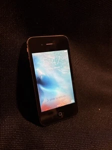 Apple iPhone 4S A1387 Black 16GB Rare Cool Retro 1st Siri Implementation LOCKED - Picture 1 of 5