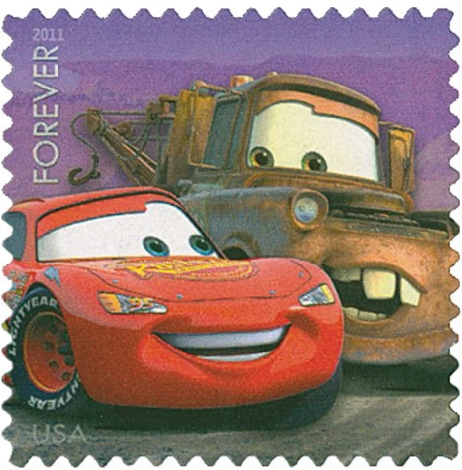 US #4553 MNH 2011 Pixar Films Lightning McQueen & Mater - Image 1 of 1