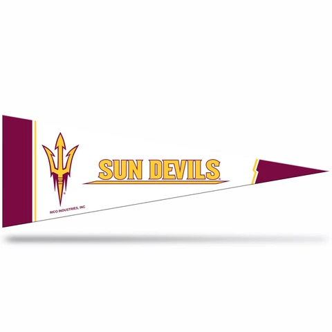 2 Arizona State Sun Devils Middleman Pennants. Felt. 14-1/2" x 5".    #915/A119 Cover