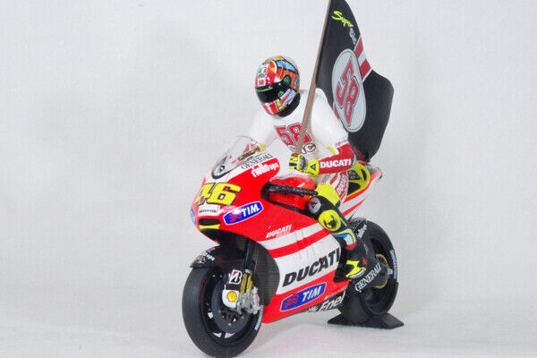 ミニチャンプス Ducati Desmo16 GP7・A.Barros・Pramac D'Antin ミニチャンプス Ducati Desmo16 GP7・A.Barros・Pramac D'Antin