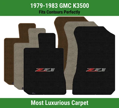 Lloyd Luxe Front Row Carpet Mats for 1979-1983 GMC K3500 w/Z71 Off Road Logo - Image 1 of 4