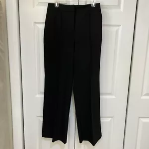 Rachel Zoe Black Wide Leg Dress Pants Professional Office Work Trousers Size 8 - Picture 1 of 15