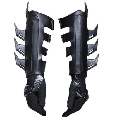 Batman Dark Knight Cosplay Gloves Costume Accessories Wrist Guards Halloween Cos - Image 1 of 4