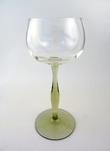 Vaso de tallo Art Nouveau Art Nouveau copa de vino Peter Behrens estilo/forma alrededor de 1900 - Imagen 1 de 10
