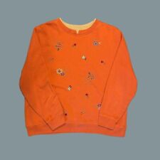 Vintage Shenanigans embroidered sweatshirt women XL 