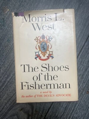 Morris L West THE SHOES OF THE FISHERMAN 1963 TRUE First 1st Edition Hardcover - Image 1 of 4