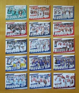 2022 Score HUDDLE UP Complete Insert Set of 15 - Picture 1 of 4