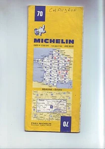 Carte Routière Michelin 70 - beaune evian 1/200 000 - Picture 1 of 1