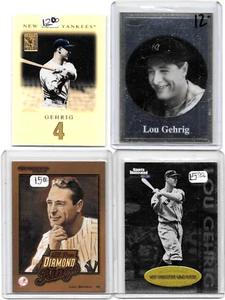LOTE PREMIUM LOU GEHRIG: 5 COMO NUEVAS TODAS LAS TARJETAS DIFERENTES - ¡¡¡BV$66.00!!!¡! - Imagen 1 de 2