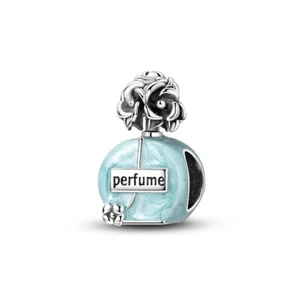 MULA Original Parfüm Flasche DIY Charm CZ Für Frauen Armband 925 Versilbert - Picture 1 of 6